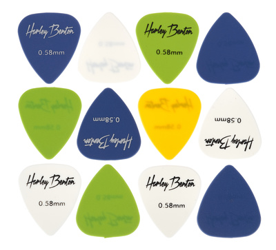 Harley Benton Nylon Player Pick Set 0,58 mm