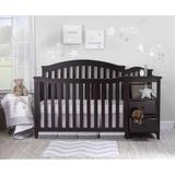 Sorelle Berkley 4-in-1 Convertible Crib & Changer Wood in Brown | 46 H x 30 W x 17 D in | Wayfair 3350-E