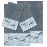 Bay Isle Home™ Swick 4 Piece Turkish Cotton Towel Set Turkish Cotton in Green/Blue | 27 W in | Wayfair F7CECE90931647DDA17BF9D137C0D498