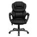 Symple Stuff Wisner High Back Executive Swivel Ergonomic Office Chair w/ Accent Layered Seat Upholstered/Mesh, | Wayfair