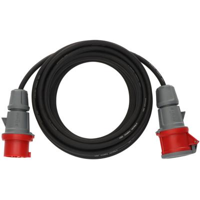 CEE Verlängerungskabel IP44 10m schwarz H07RN-F 5G2,5 5-polig