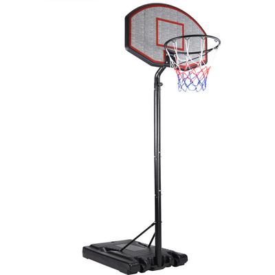 No Brand - deuba® Basketballkorb Outdoor Indoor mit Ständer höhenverstellbar 205- max. 305cm