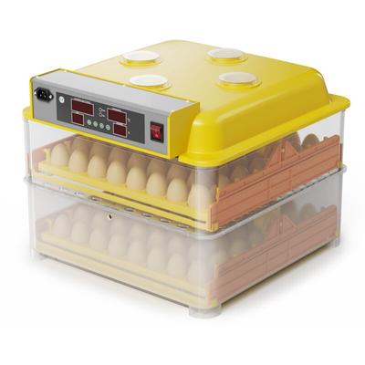 Automatische Brutmaschine für 112 Eier, Inkubator mit vollautomatischem Wendesystem, Brutautomat