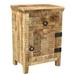 World Menagerie Ridder 1 Drawer & 1 Door Nightstand Wood in Brown | 27.96 H x 20.08 W x 12.99 D in | Wayfair 37C4786F97CA42F697A788753683BE44