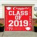 Red Barrel Studio® Graduation Garage Door Mural redPolyester | 96 H x 84 W x 1 D in | Wayfair 2521F3611B1D46318040707F95BE1549