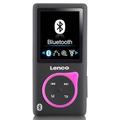 Lenco MP3-Player Xemio-768 - MP3/MP4-Player, 8 Gb Micro SD-Karte Inklusive In-Ear Kopfhörer und Bluetooth- Rosa