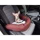 Hossi's Wholesale Carseat-Gurt-0151 Knuffiger Autositz für Hund, Katze Oder Haustier, Klar