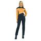 Star Trek The Next Generation Deluxe Jumpsuit Costume, Gold, S