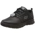 Skechers SURE TRACK ERATH - II, Women's Sure Track Erath - Ii, Black (Black Leather Blk), 8 UK (41 EU)