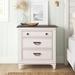 Colburn Nightstand w/Charging Station Wood in Black/Brown/Gray Laurel Foundry Modern Farmhouse® | 29.5 H x 28 W x 17 D in | Wayfair