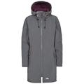 Trespass Kitsy, Carbon, XXS, Wasserdichte SoftshellJacke für Damen, XX-Small / 2XS / 2X-Small, Grau