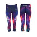 Winshape Damen Functional Colour Explosion Power Shape ¾-Tights Leggings AEL202 mit Anti-Rutsch-Effekt, Slim Style Fitness Freizeit Sport Yoga Workout, Mehrfarbig, AEL202-COLOUR-EXPLOSION-XL