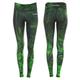 Functional Power Shape Tights Leggings AEL102 mit Anti-Rutsch-Effekt, Rain Forest