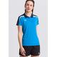 ERIMA Damen Poloshirt Poloshirt, curacao/new navy/weiß, 38, 1111836