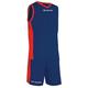 Givova Power Kit Basketball, Herren, Power, Multicolore (Blu/Rosso), 2 XL