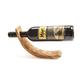 NATUREHOME Olive Wood Wine Bottle Holder - Bottle Holder Handmade Wine Stand Wood Wine Rack