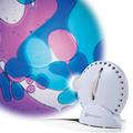 MATHMOS Lava Lamp Projector in White - Violet/Blue