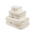 Superior 6 Piece Egyptian Cotton Towel Set Includes 2 Bath Towels, 2 Hand Towels, 2 Face Towels/Washcloths, Ultra Soft Luxury Towels, Thick Plush Essentials, Guest Bath, Spa