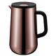 WMF Impulse Insulated Jug Vintage Copper Tea Coffee 1.0 L Height 23.4 cm Glass Insert Automatic Closure 24 Hours Cold and Warm Gift Box, Stainless Steel, 24 x 18 x 18 cm