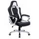 Cherry Tree Furniture Designed Gaming Chair Racing Sport Style Swivel Office Chair Computer Desk Chair in Black White Color