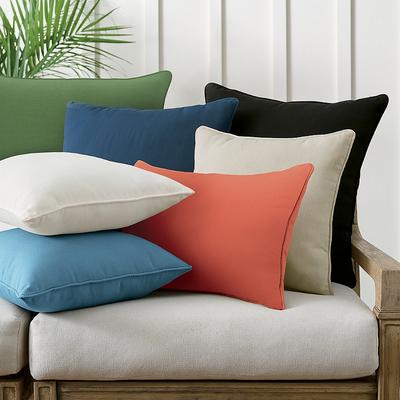 Solid Piped Pillow - 16