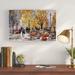 Charlton Home® 'Farm Market - Menasha' Painting Print on Wrapped Canvas in White | 30 H x 47 W x 2 D in | Wayfair C595A7BE2AA54B82BAE79435456F42B0