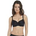 Fantasie Women's Rebecca Lace Foam Spacer Seamless Full Cup Underwire Bra T-Shirt, Black, 34FF