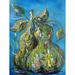 Red Barrel Studio® Pair of Pairs by Eloise Schneider - Print on Canvas in Blue/Green | 24 H x 18 W x 1.5 D in | Wayfair RDBA1892 44029146