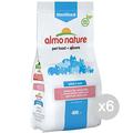 Almo Nature Set 6 Katze 661 Croccantini 400 Sterilised S RIS Nahrung für Katzen