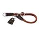 Hunter 65241 Hundedressurhalsung Round & Soft Cody, Durchmesser 1 cm, cognac, Bisonleder