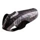 Hund Helios Reflecta Bolt Sportliche Performance Tri Klettverschluss wasserdicht Pet Hundemantel Jacke, mittel, schwarz/grau