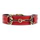 Hartman & Rose Pferd und Hound Collection Hundehalsband, Ferrari Rot, 8–25,4 cm