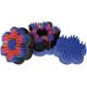 Harry's Horse 36301010-01 Bürstenset Flower Power, blau