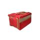 bark n bag B1810 Classic Carrier Nylon Large Haustier Träger, rot