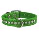 OmniPet Signature Leder Glaskristall und Leder Hundehalsband