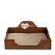 Europet Bernina 674-425299 HEARTFELT Hundebett 'Manor 120', braun