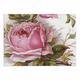 Kess InHouse Kess eigene sc2088adm02 Suzanne Carter Vintage Rose Pink Floral Hund Tischset, 61 x 38,1 cm