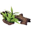 Rosewood 911009 Aquariumdeko Mopani-Holz mit Pflanzen, Medium