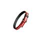 Julius K9 214HB-L-R-70 IDC Lumino Halsband phosphoreszierend, 25 mm x 70 cm, rot