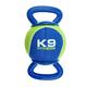 K9 Fitness von Zeus Tennis und TPR Double Tug Ball, Large, 12,7 cm