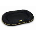 Beeztees 706935 Hundekissen "Cordax", oval, 120 x 90 cm, schwarz