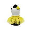 Trilly Tutti Brilli Aiko Dog 's Kleid, Größe L, gelb