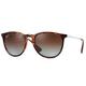 Ray-Ban RB4171 710/T5 Tortoise Erika Round Sunglasses Polarised Lens Category 3 Lens Mirrored Size 54mm