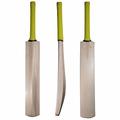 Cricket World Plain Premium Top Grade Custom Made Thick Edge Light Weight T20 Format Without Sticker Short Handle International Quality Tennis Kashmir Willow Cricket Bat with Full Size Bat Cover