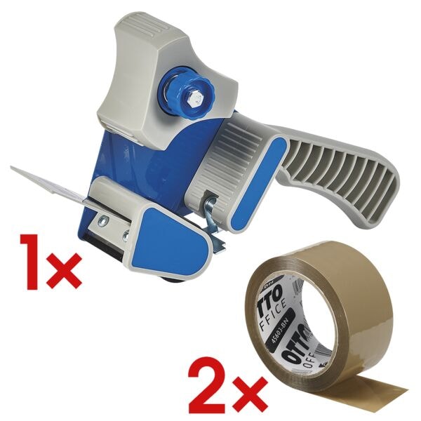 OTTO Office Handabroller inkl. 2x Packband »Standard« grau Image