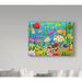 Zoomie Kids 'Colorful Sea Life' Canvas Art Canvas in Blue/Green/Yellow | 14 H x 19 W x 2 D in | Wayfair 4E2DEE1D8DBE4C75B077AD702C44287C