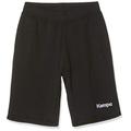 Kempa Kinder Core 2.0 Sweat Shorts, schwarz, 128