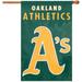 Oakland Athletics 44" x 28" Applique Team Flag