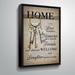 Charlton Home® The Great Divide - Textual Art Print on Canvas Canvas, Metal in Brown | 18 H x 12 W x 2 D in | Wayfair