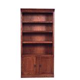 The Twillery Co.® Sasser 36" W Standard Bookcase Wood in White/Brown | 84 H x 36 W x 13 D in | Wayfair A12228F2C0B147E4A9AD64AC962C996A